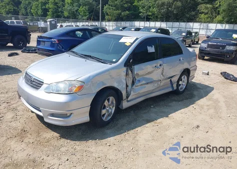 2008 Toyota Corolla S из США, поврежденный, VIN 2T1BR32E18C904224